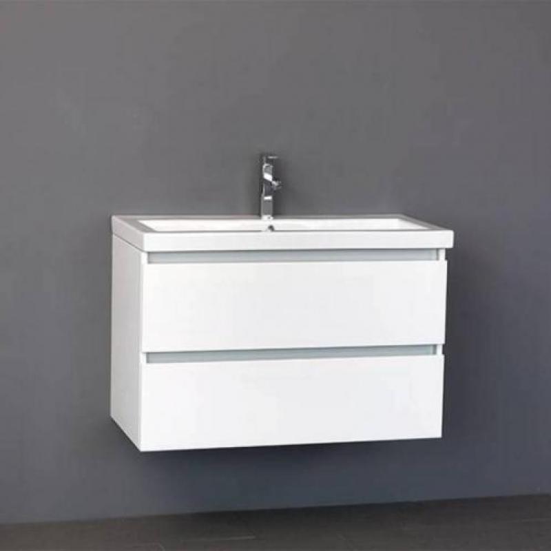 Badmeubel Trend Keramiek 80 Cm (In 3 Kleuren Leverbaar)