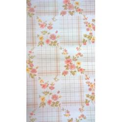 Retro vintage frans bloemen Behang 6 rollen op voorraad