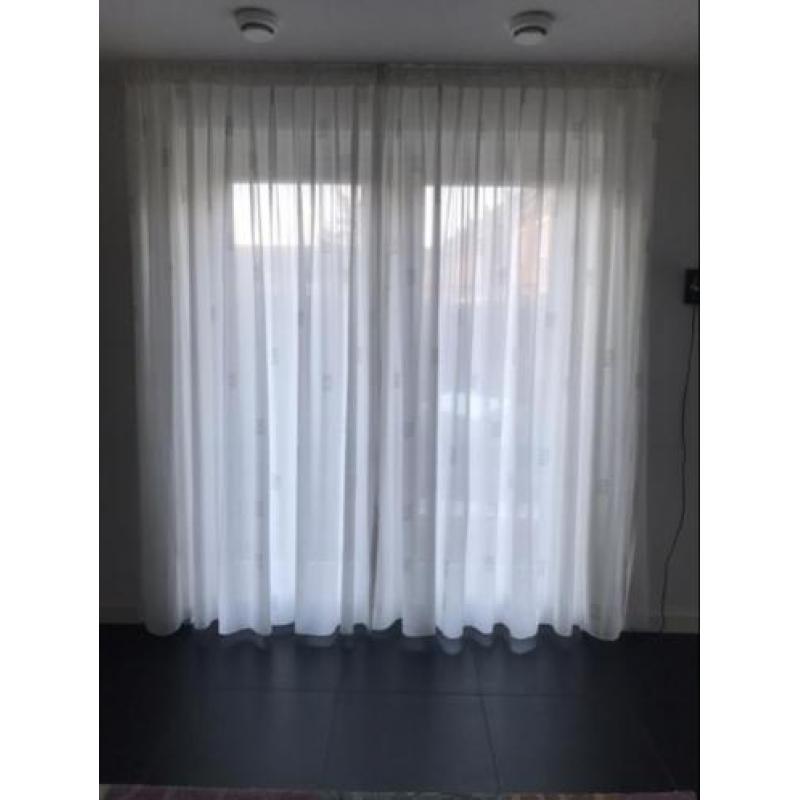 Mooie inbetweens wit/licht grijs patroontje