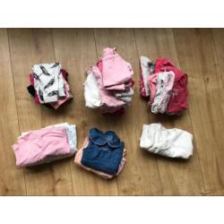 Meisjes kleding pakket maat 50/56
