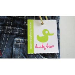 Ducky beau spijkerbroekje mt 50 .