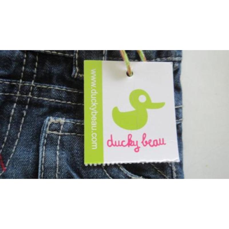 Ducky beau spijkerbroekje mt 50 .