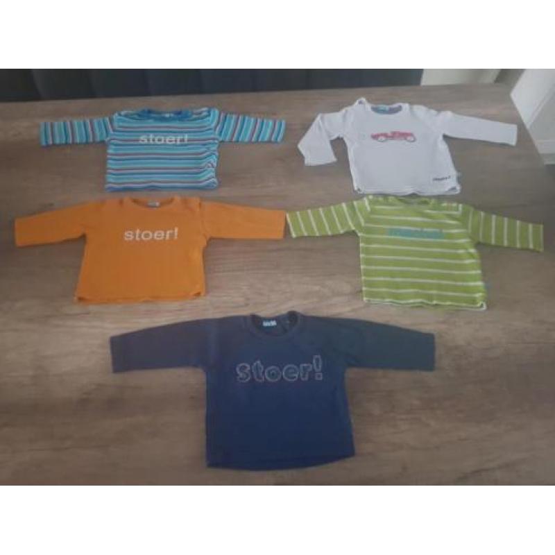 Groot pakket baby jongens kleding maat 50/56 totaal 66 stuks