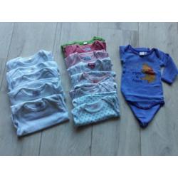 Pakket babykleding meisje maat 50-56
