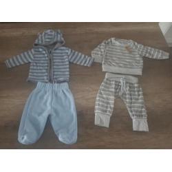 Groot pakket baby jongens kleding maat 50/56 totaal 66 stuks