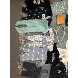 Kledingpakket baby 50-56 noppies z8 prenatal fresk koeka etc