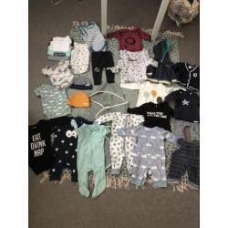 Kledingpakket baby 50-56 noppies z8 prenatal fresk koeka etc