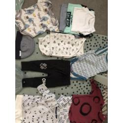 Kledingpakket baby 50-56 noppies z8 prenatal fresk koeka etc
