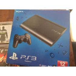 Sony PlayStation 3 + spellen +2 controllers