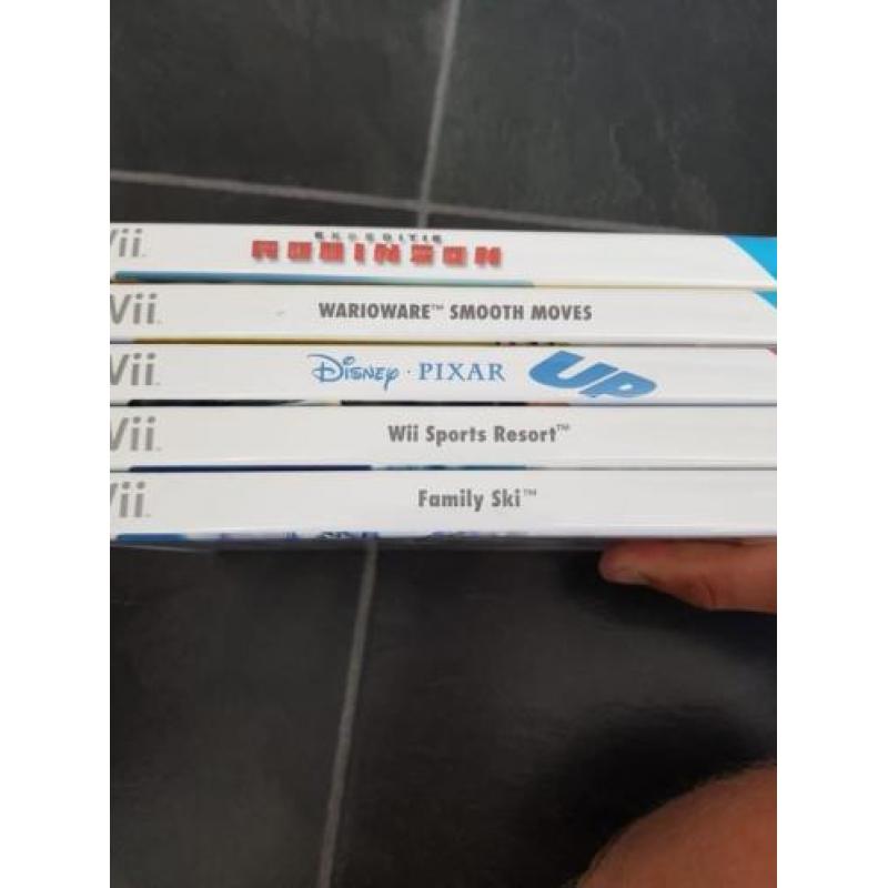 Wii met spellen.