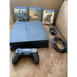 Ps4 + 3 games + controller + 39 Full HD tv + muurbeugel