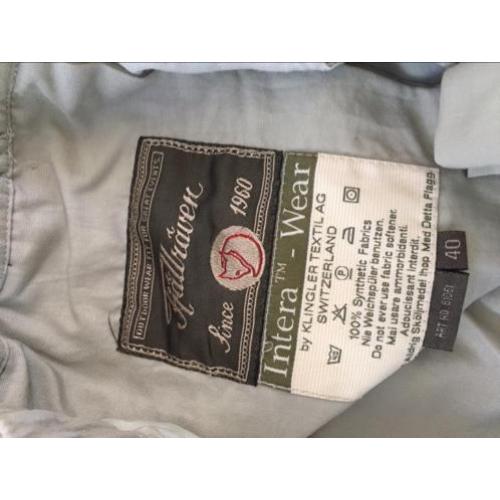 Fjallraven dames afritsbroek maat 40