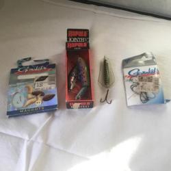 Diverse vismaterialen . Per foto in één koop