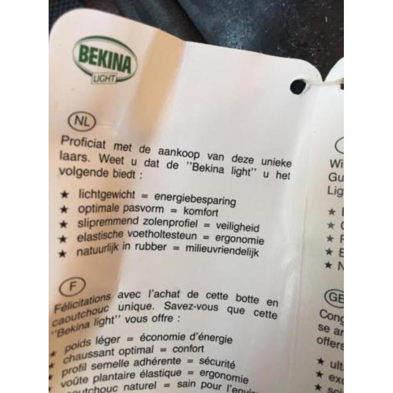 lieslaarzen bekina