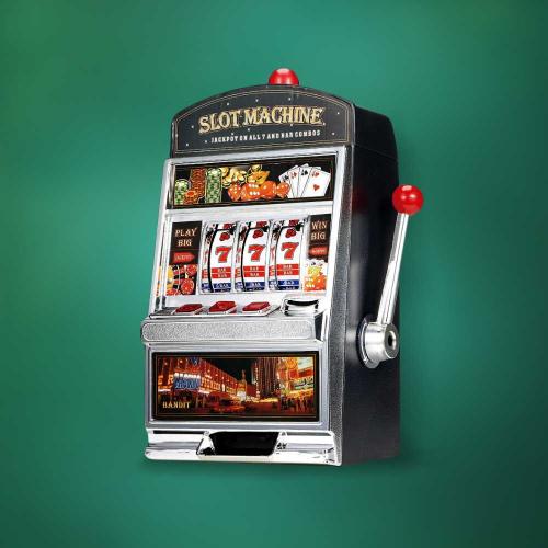 Gokkast Spaarpot - Grote Speelautomaat - 36 cm - Slotmachine - Grote Spaarpot