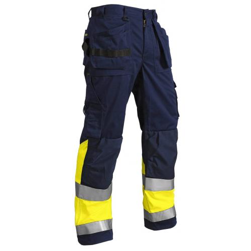 Blåkläder 15291370 Werkbroek High Vis. Veiligheidsbroek (Twill)